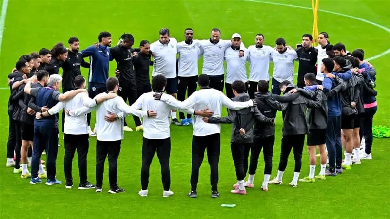 تصعيد وجه جديد وشرح  عبد الرؤوف.. تفاصيل مران الزمالك اليوم