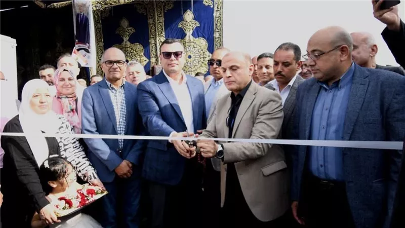 وزير الإسكان ومحافظ كفر الشيخ يفتتحان محطة مياة شرب دقميرة