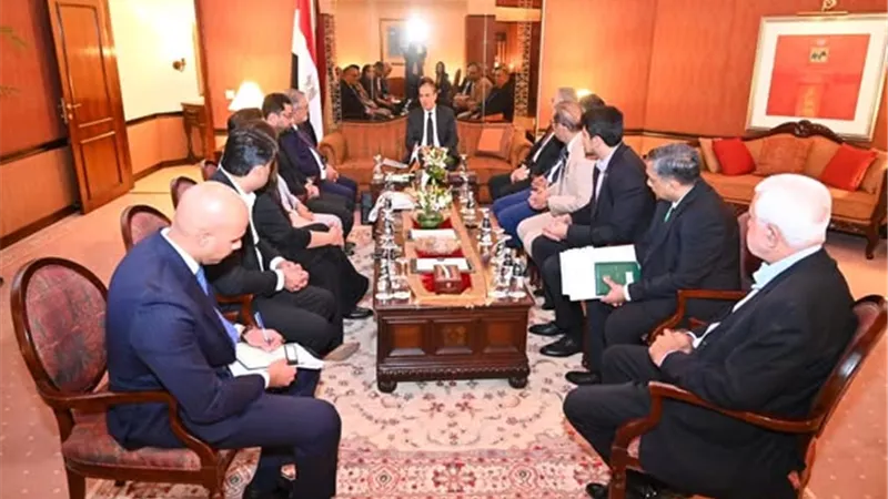 وزير الخارجية المصري يلتقي رجال الأعمال الباكستانيين لتعزيز التعاون التجاري