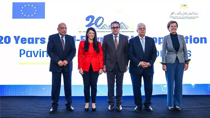 المشاط: شراكتنا مع الاتحاد الأوروبي نموذج يُحتذى في دعم الابتكار والتنمية
