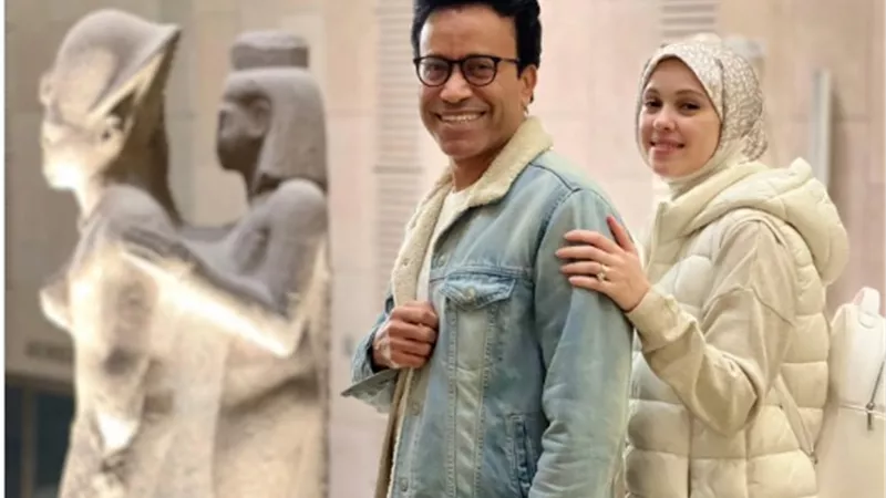 الفنان سامح حسين يتفاخر بالمتحف المصري الكبير| فيديو