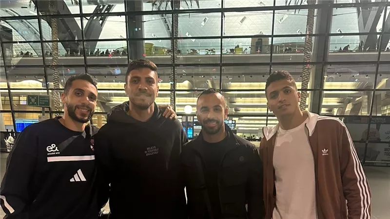 كأس العرب .. وصول رباعي الأهلي إلى قطر للانتظام في معسكر المنتخب