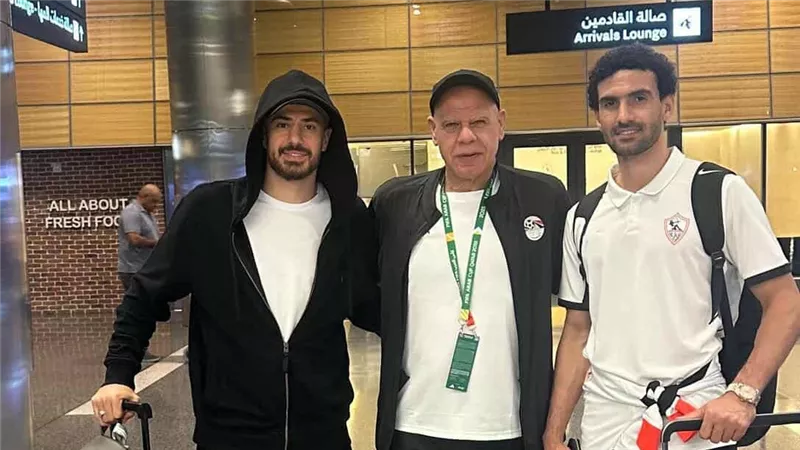 انتظام الونش وعواد في معسكر منتخب مصر بقطر استعدادا لكأس العرب