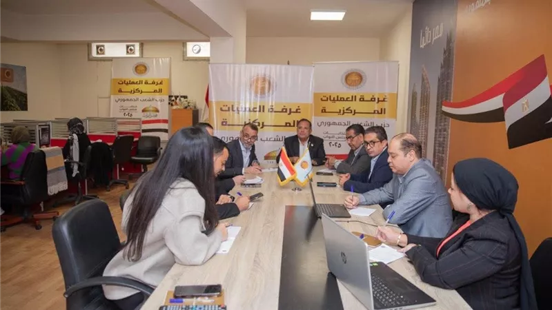 غرفة عمليات الشعب الجمهوري تتابع التصويت في الخارج بالمرحلة الأولى للانتخابات
