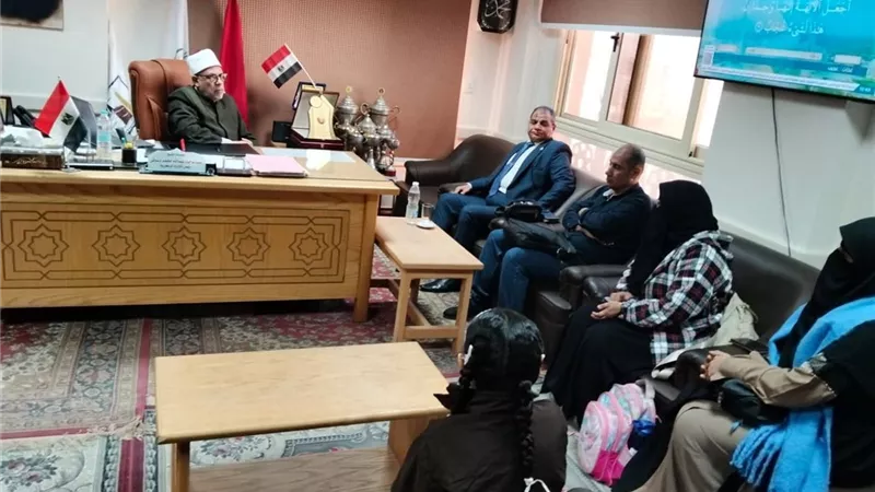 منطقة بنى سويف الأزهرية تتابع ملفات هامة لمجالس الآباء وبطولة الجمهورية