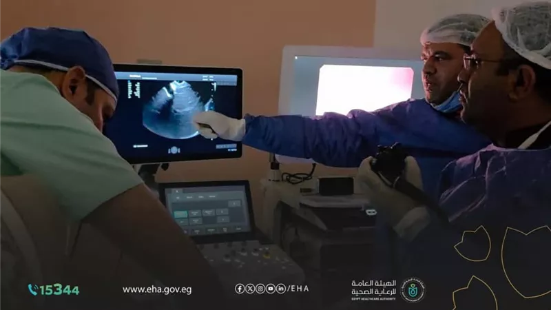 إنجاز بقسم الجهاز الهضمي بمجمع السويس.. تنفيذ 10 حالات دقيقة ومتقدمة