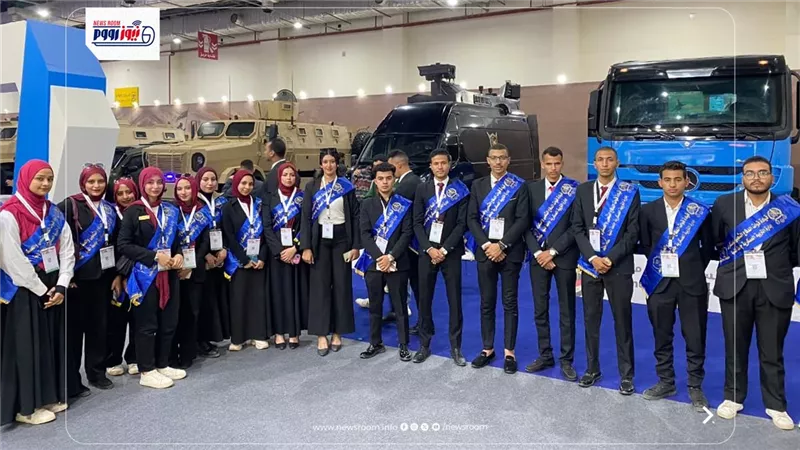 جامعة المنيا تطلق زيارة ميدانية لطلابها لمعرض إيديكس للصناعات العسكرية 