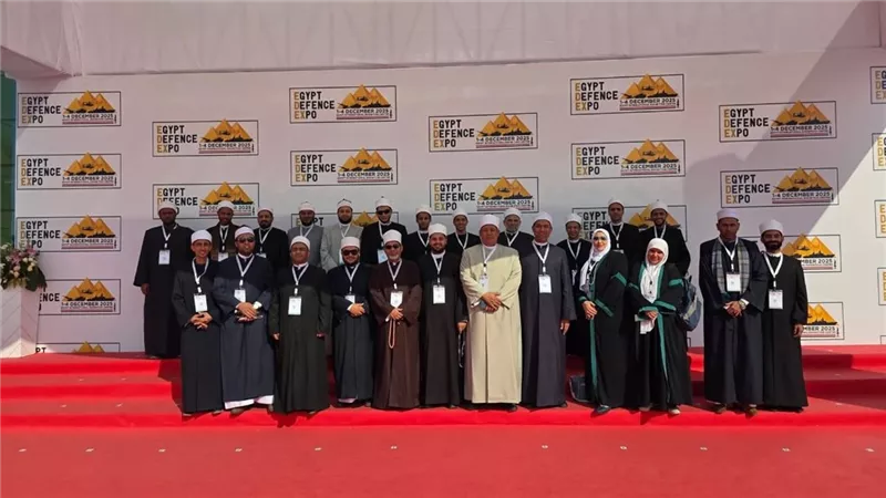أئمة وواعظات أوقاف الجيزة في زيارة لمعرض إيديكس (EDEX)  مصر 2025