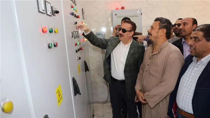 وسط فرحة الأهالي..محافظ المنوفية يعلن بدء التشغيل التجريبي لمشروع صرف صحي بتلا