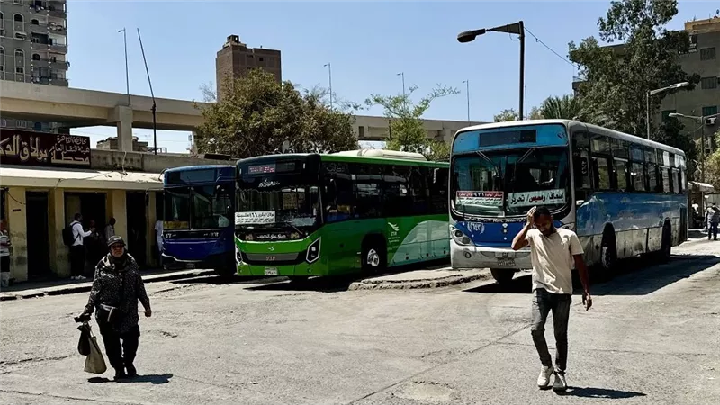 النقل العام: توفير أعداد مناسبة من الأتوبيسات لخدمة المواطنين خلال عيد الفطر