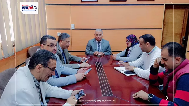 قبيصي يتابع غرفة العمليات الرئيسية بالمديرية لمتابعة انتخابات مجلس النواب 