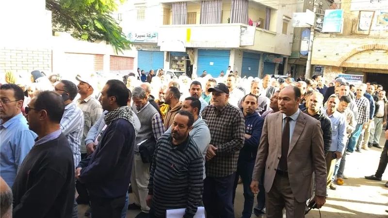 انتظام التصويت وإقبال الناخبين بلجان شبراخيت في انتخابات مجلس النواب
