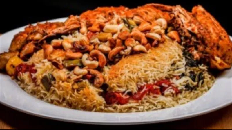 أرز بالخضار المشوية .. وصفة لذيذة وسهلة بخطوات بسيطة 	