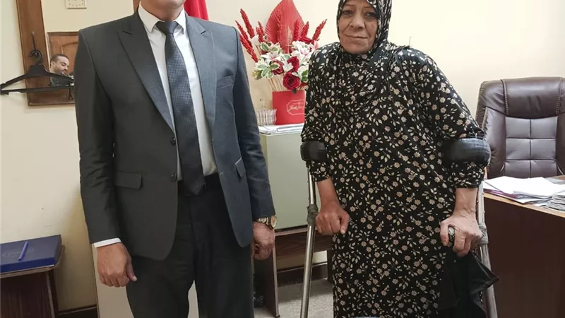 المحافظ توجه بتوفير أسطوانة بوتاجاز لإحدى الناخبات بمدينة دمنهور