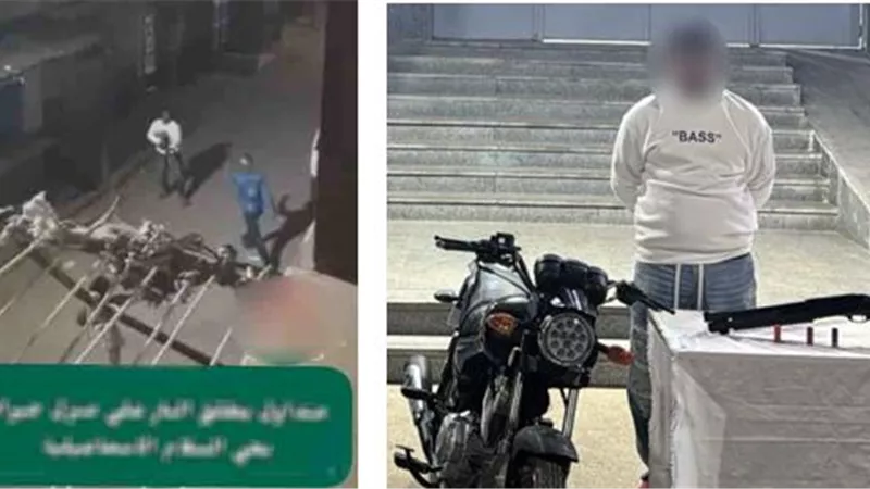 عاتب جاره على سب والدته فأطلق النار على منزله..الداخلية تكشف ملابسات فيديو