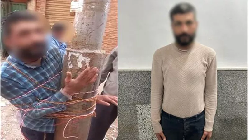 ربطوه في عمود.. الأهالي تضبط عاطلا وهو يسرق مراوح مسجد بالدقهلية