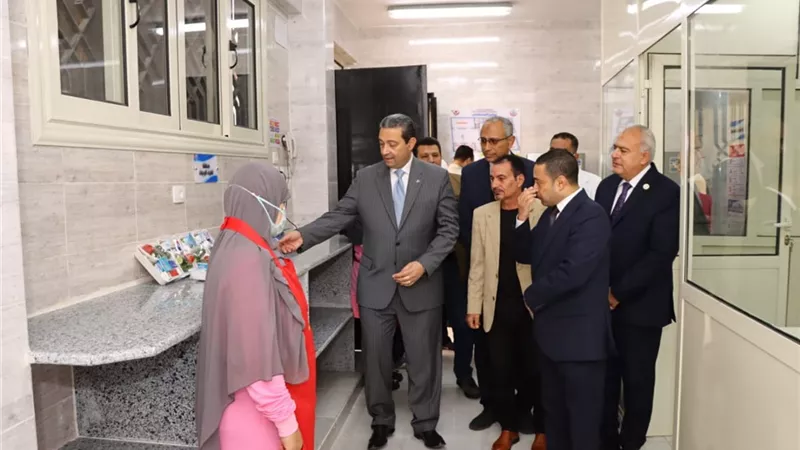 افتتاح مطبخ مستشفى الحميات بدمياط بعد تطوير شامل ورفع كفاءة الخدمات الصحية