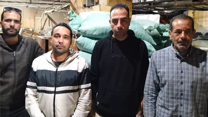 ضبط طن دقيق بحملات تموينيه قبل بيعه بالسوق السوداء بكفر الدوار