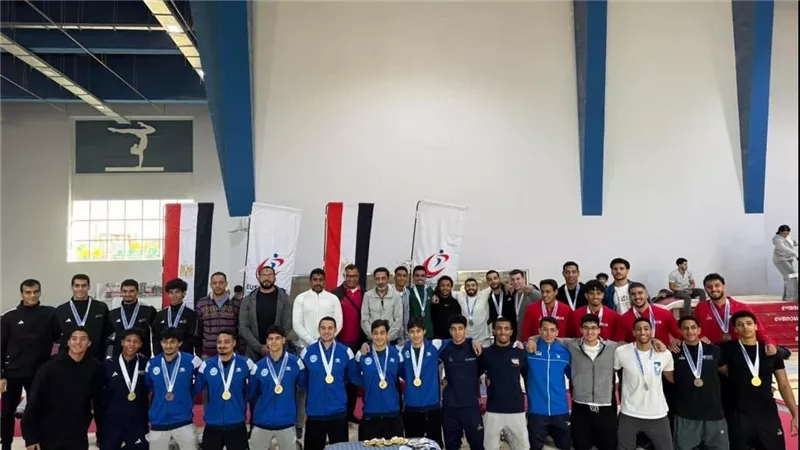 إعلان نتائج بطولة الجمباز للجامعات والمعاهد العليا في دورتها 53