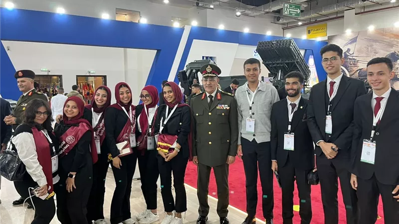 المعرض الدولي للصناعات الدفاعية EDEX 2025 يستضيف طلاب بنى سويف الأهلية