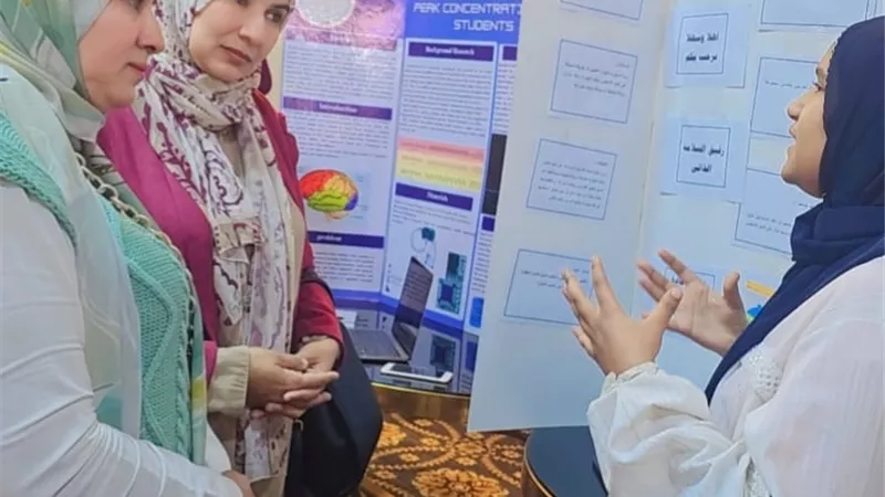 مشاركة مميزة لأساتذة تربية بني سويف في تحكيم مسابقة العلوم والهندسة العالمية