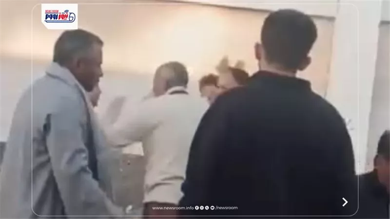 الأجهزة الأمنية تفحص فيديو لمشاجرة أمام لجنة ٣٣ بقرية سنرو البحرية بأبشواي