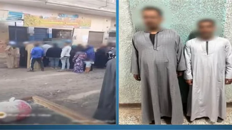 القبض على شخصين لتوزيعهما مبالغ مالية وتوجيه الناخبين لاختيار مرشح بالمراغة