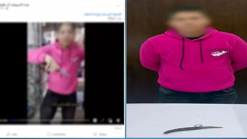 تهديد على السوشيال ميديا ينتهى بالقبض.. تفاصيل فيديو الطالب المسلح فى المرج