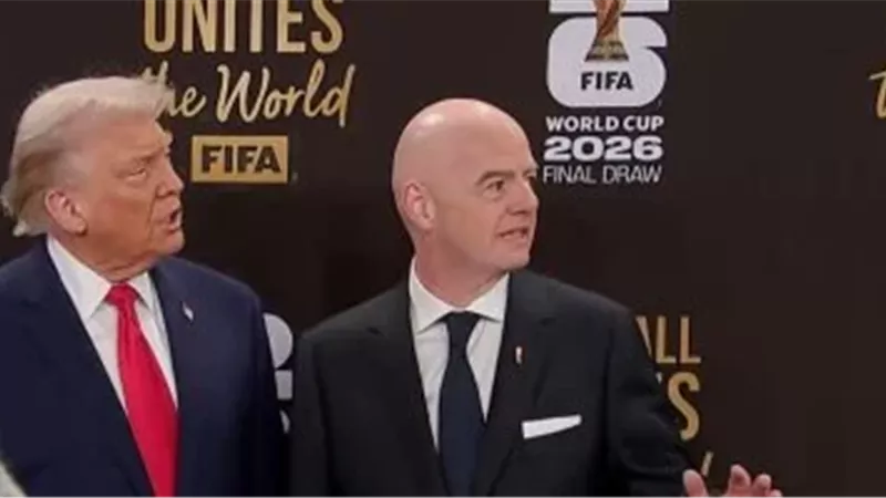 فيديو.. ترامب وإنفانتينو يتصدران المشهد في حفل سحب قرعة كأس العالم 2026