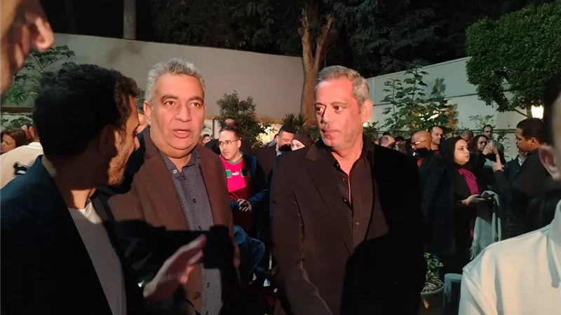 سفراء ومشاهيرالكرة في احتفال السفارة الأمريكية بالقاهرة بمناسبة قرعة المونديال