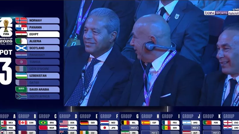 ابتسامة ورسالة مبكرة.. رد فعل حسام حسن بعد إعلان مجموعة مصر في كأس العالم