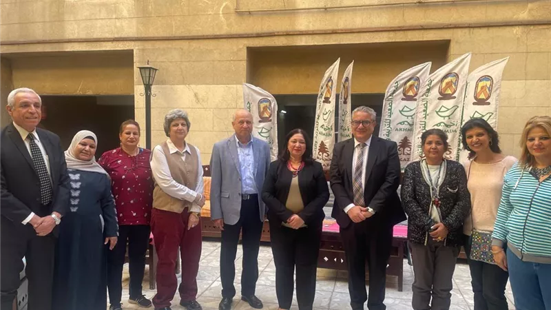 نائبة وزيرة التضامن تشهد ختام فعاليات معرض جمعية الصعيد للتربية 