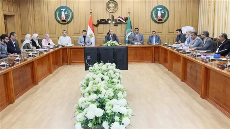 نائب محافظ المنوفية يتابع معدلات تنفيذ الخطة الاستثمارية الجديدة بالمحافظة