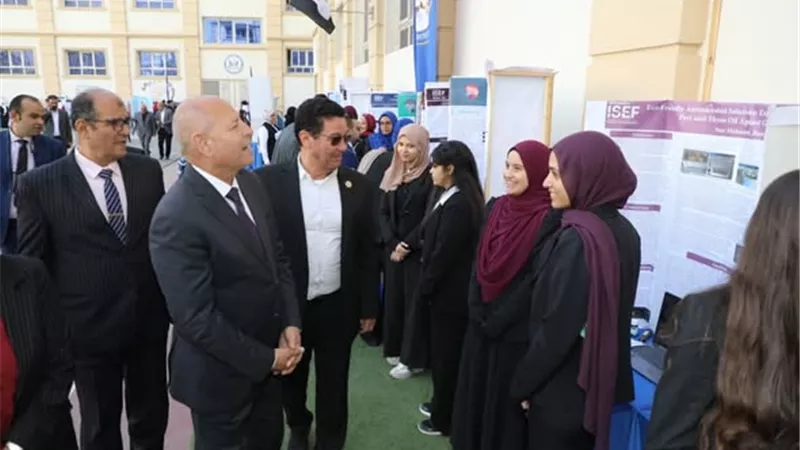 محافظ القاهرة يشهد معرض القاهرة السنوي للعلوم والهندسة والتكنولوجيا بالمقطم