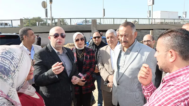 محافظ بنى سويف يوجه بتسريع وتيرة العمل بمشروع المرسي السياحى الشرقى