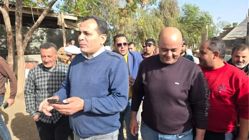 مشروع صرف التلين.. 4 نتائج مثمرة في لقاء النائب محمد مصطفى لطفي ومعاون الإسكان