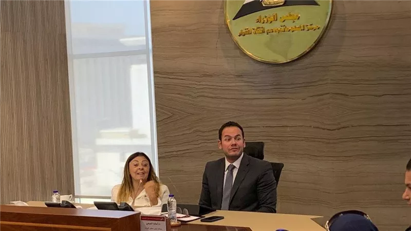 المشرف على القومي للإعاقة تشارك في اجتماع أسامه الجوهري مساعد رئيس الوزراء
