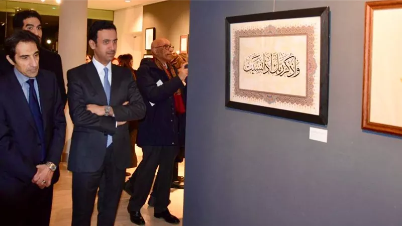 احتفالا باليوم العالمي للغة العربية.. بسام راضي يشهد أمسية مخصصة للخط العربي