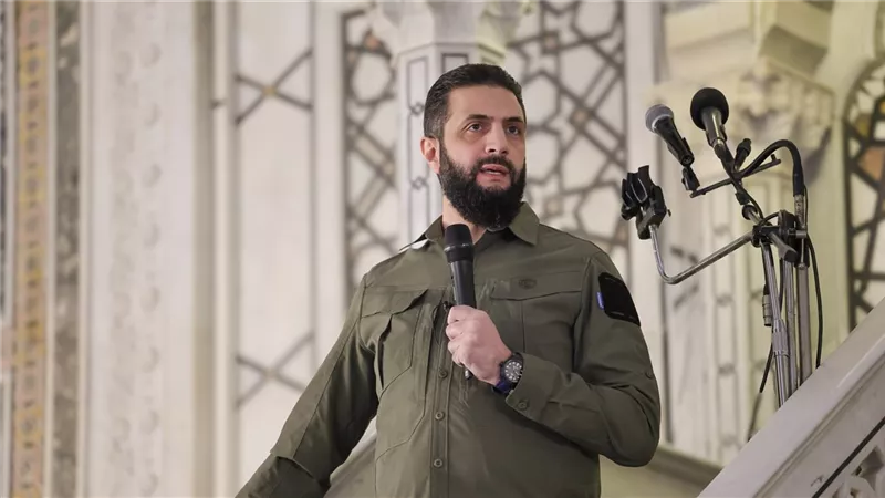 ماذا قال أحمد الشرع عن مصر والعراق في خطابه بالمسجد الأموي ؟