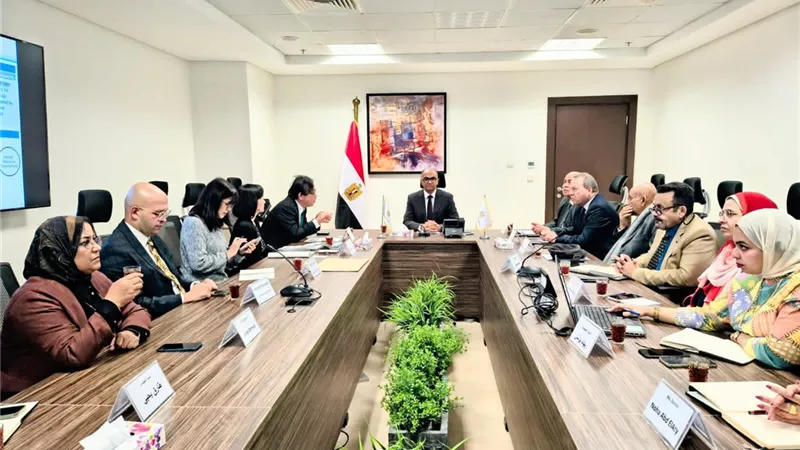 نائب وزير الإسكان يبحث مع وفد ياباني فرص الاستثمار في البنية التحتية