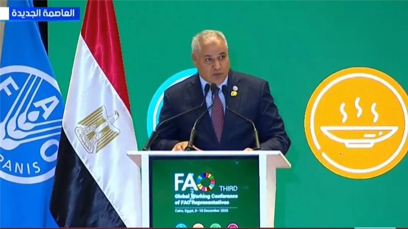 الواعر: مصر شريك استراتيجي لـ «الفاو» في تعزيز الأمن الغذائي الإقليمي والدولي