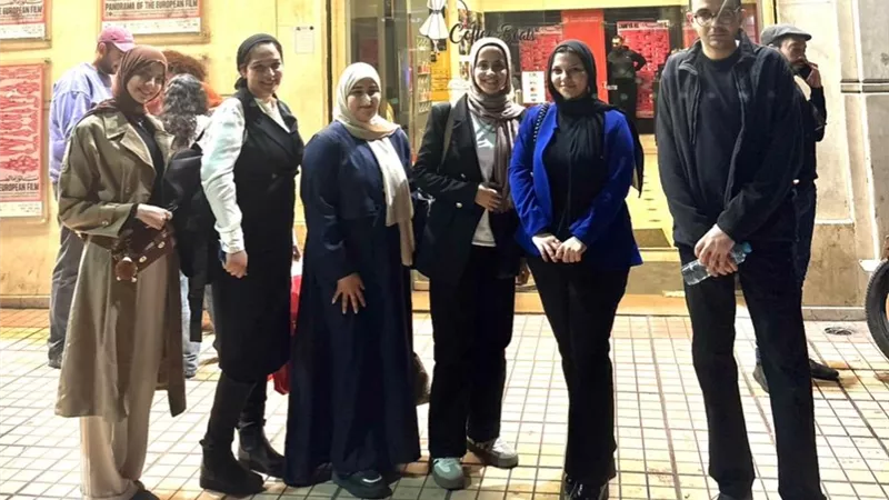 مهرجان «بانوراما الفيلم الأوروبي» يشهد زيارة فعالة لطلاب بنى سويف الأهلية 