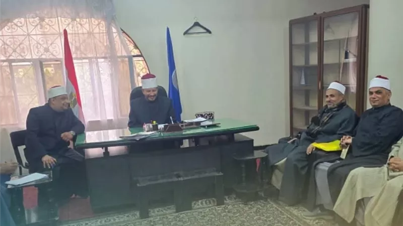 اجتماع لمتابعة الأنشطة الدعوية بجميع مساجد المحافظة بأوقاف البحيرة