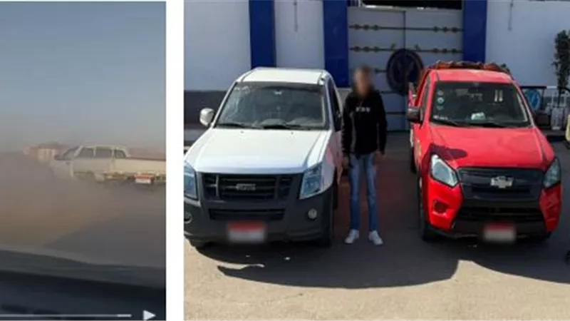 مزاح وضع سائقين تحت طائلة القانون..حركات إستعراضية عرضت حياتهما والآخرين للخطر