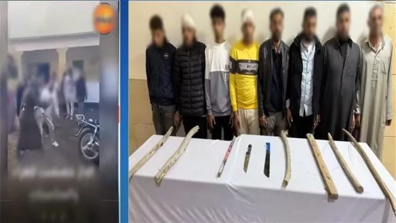اعترافات المتهمين تكشف تفاصيل مشاجرة بالأسلحة البيضاء في الشرقية