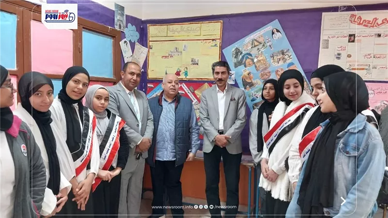 توجيه المكتبات بأبشواي يستقبل اللجنة الوزارية لتقييم مكتبات المدارس النموذجية