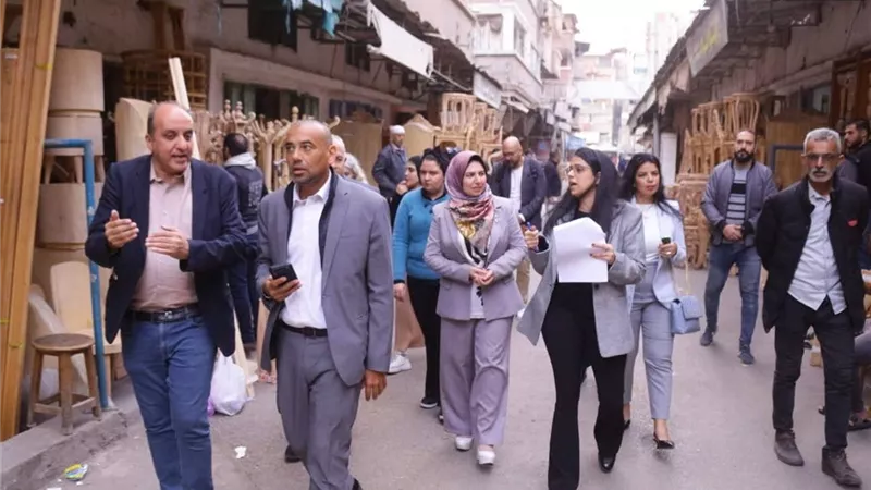 جولة تنموية لرفع كفاءة ورش الأثاث بدمياط بالتعاون مع برامج الأمم المتحدة