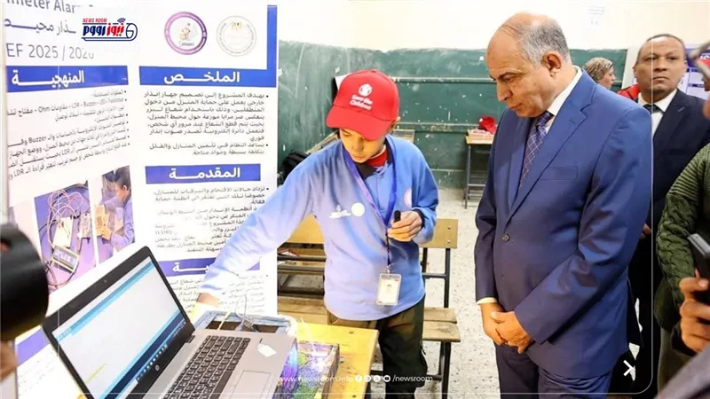 محافظ المنيا: البحث العلمي مفتاح بناء جيل مبدع وأبناؤنا هم علماء الغد