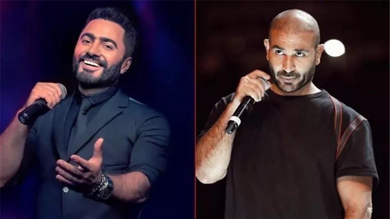  مش بيتحرك.. أحمد سعد يكشف عن تطورات حالة تامر حسني الصحية 