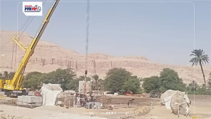 خاص وحصري.. أمين عام الآثار يزيح الستار عن تمثالين جديدن بالأقصر السبت المقبل